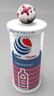 写真：ボールを置く台のイメージ